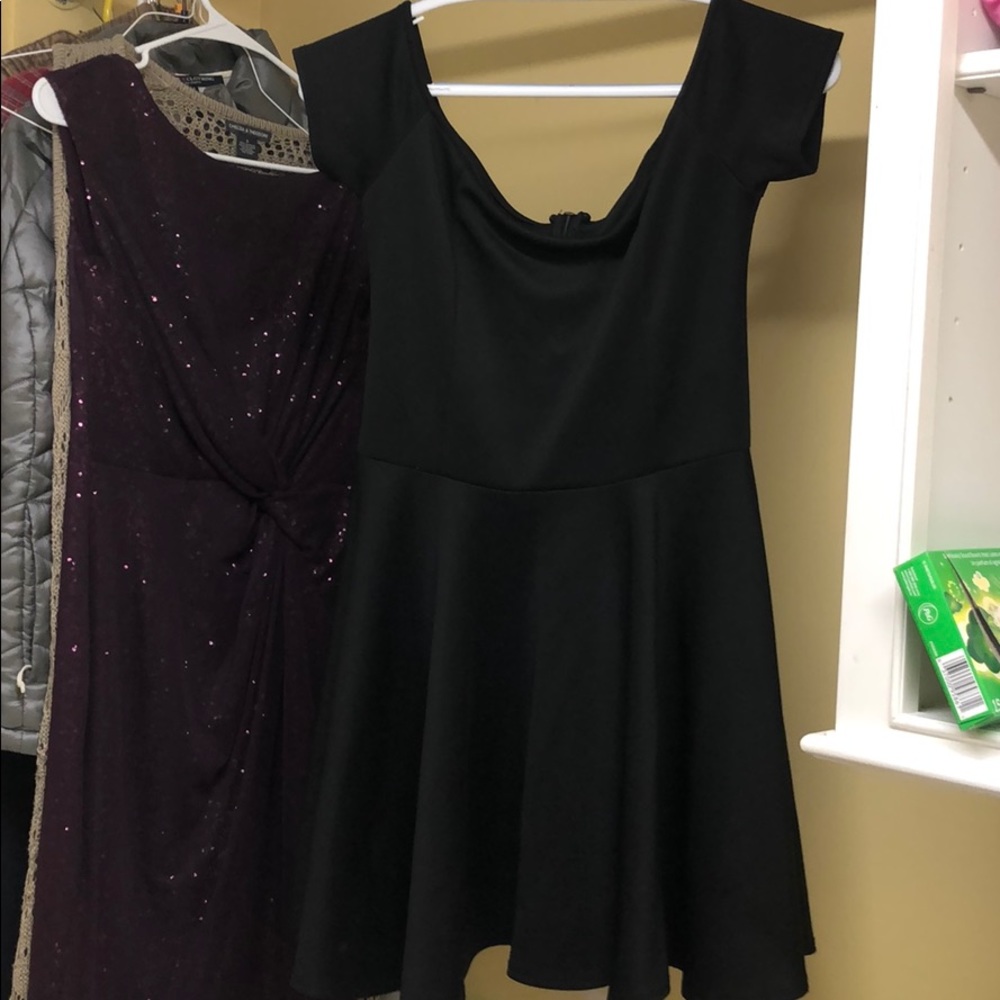 Peplum dress